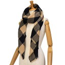 DELRUBY【デルルビー】カシミヤストール Horizon checks MAPLESUGAR BLUENIGHTS カシミヤ キャメル ネイビー