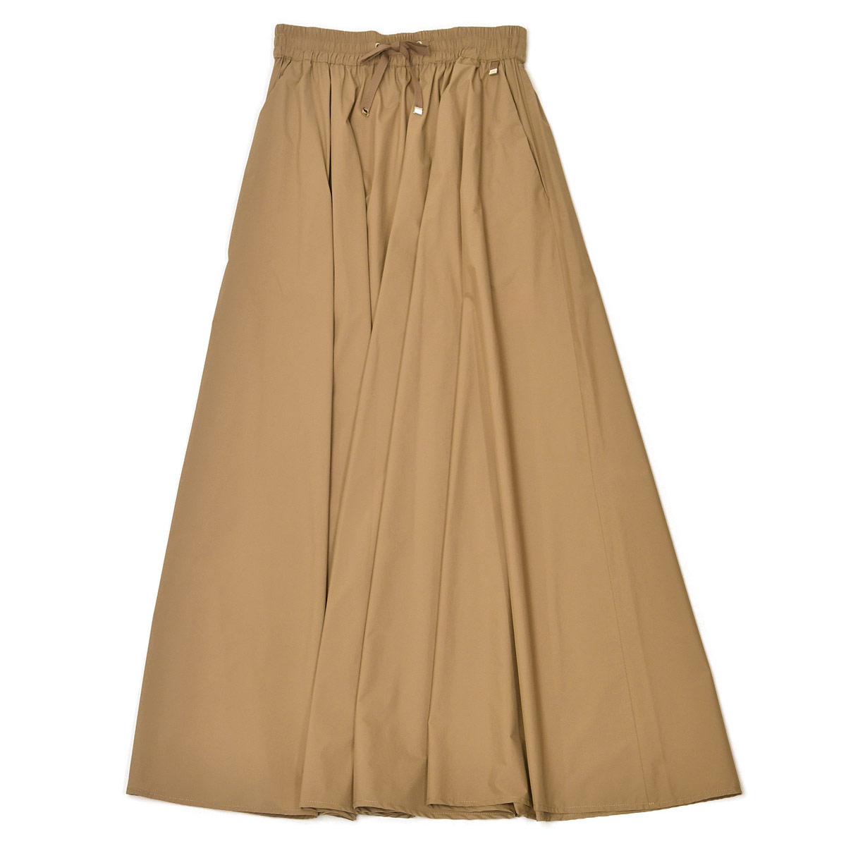 HERNO【ヘルノ】ロングスカート GN000007D 12431SZ 2157 ナイロン ポリウレタン ライトブラウン