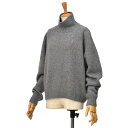 【FINAL SALE】【sizeS】SCAGLIONE【スカリオーネ】ハイネックニット DNB030 032 GREY ウール ナイロン グレー