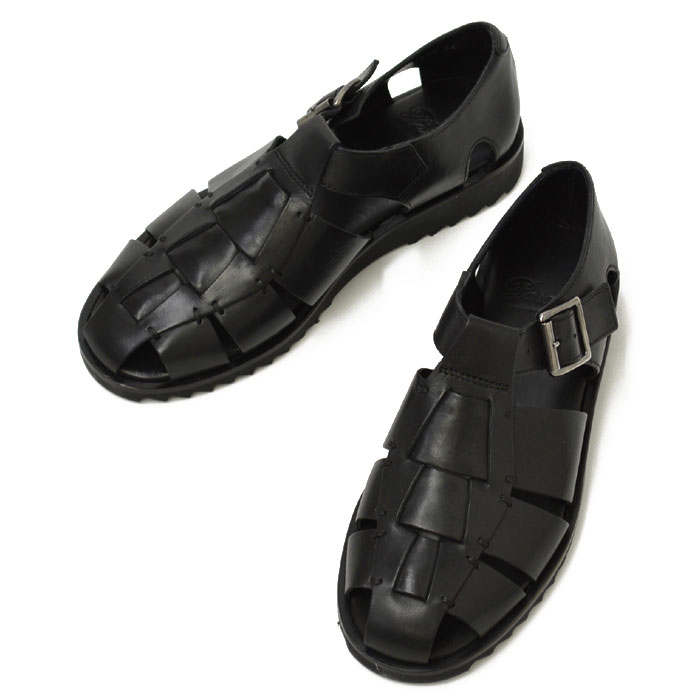 Paraboot【パラブーツ】グルカサンダル パシフィック PACIFIC 123312 NOIR ブラック