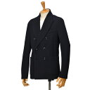 BARENA VENEZIA【バレナ ヴェネチア】ダブルジャケット GIU47835139 Giacca Mosto Sima Navy ウール ナイロン アク...