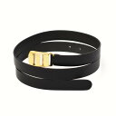 レザーベルト il micio【イル・ミーチョ】レザーベルト BELT 13 BIS VACHETTA NERO レザー ブラック