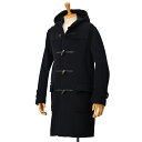 インバーティア INVERTERE【インバーティア】ダッフルコート Joshua Ellis ジョシュアエリス LONG LENGTH DUFFLE COAT ウール ネイビー