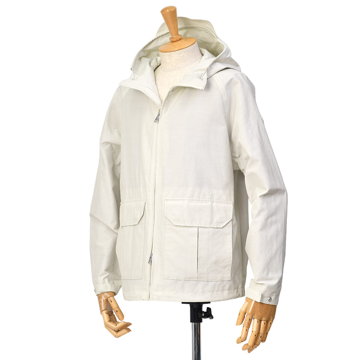 【FINAL SALE】WOOLRICH【ウールリッチ】フーデッドパーカ CRUISER HOODED JKT WOOU0884 STONE オフホワイト