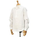 BARENA VENEZIA【バレナ ヴェネチア】プルオーバーシャツ CAU30703007 Camicia Pavan S Telino Bianco リネン...