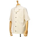 BE’ABLE【ビーエイブル】半袖シャツブルゾン セットアップ対応 SHIRTS KAI MT-S25 STUCCO ウォッシャブルウール エクリュ