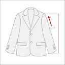 ＞＞他のお修理はコチラ ＞＞スーツ・ジャケット・コートのお修理はコチラお修理について 肩から袖丈の長さを短くします。 既に袖先にボタンホールなどのデザインが施されている場合など、袖先のデザインを変えたくない際にご利用ください。 注文方法 ご注文時に ・「長さ(cm)」 をご指定下さい。 注意 ＊当店でのご購入商品のみ、お修理を承ります。 ＊3cmを超える肩からの袖ツメは、アームホールの大きさに影響しますので、お薦め致しません。 ＊チェック柄やボーダー柄など、身頃と袖の柄合わせをしている商品の肩から袖ツメはお薦め致しません。 ＊お修理後の商品は返品・交換は出来ませんのでご了承くださいませ。 ＊お修理期間は8〜10日頂戴致します。（年末年始や大型連休中は、修理期間2〜3週間程頂く場合がございます。