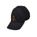 SEALUP【シーラップ】ベースボールキャップ CPL106 7627 91 ウール カシミヤ ネイビー