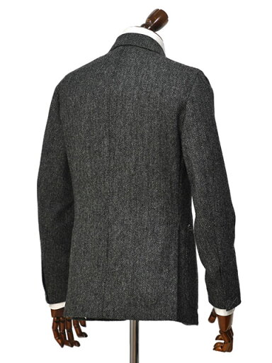 先行販売 早得【袖修理無料】TITO ALLEGRETTO【ティト アレグレット】シングルジャケット 304D TA-05-253-005 ヴァージンウール ヘリンボーン グレー