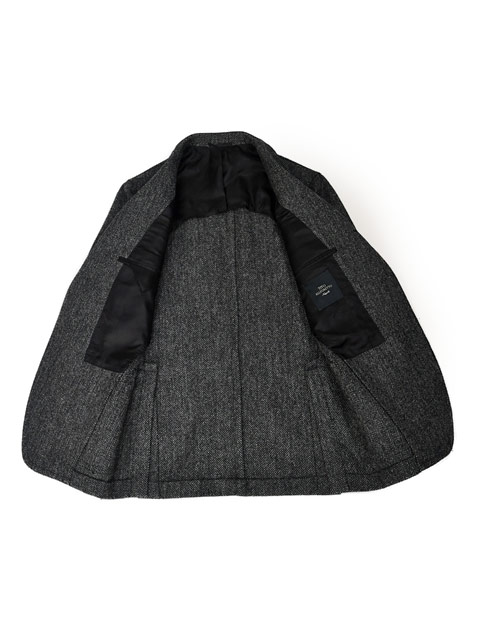 先行販売 早得【袖修理無料】TITO ALLEGRETTO【ティト アレグレット】シングルジャケット 304D TA-05-253-005 ヴァージンウール ヘリンボーン グレー