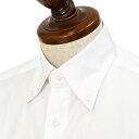 BARBA【バルバ】ボタンダウンシャツ BRK 47081 1 コットン オックスフォード ホワイト