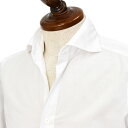 Finamore【フィナモレ】シャツ PIERO BALI C0658D 34 スーパーライトコットン 製品染め ホワイト