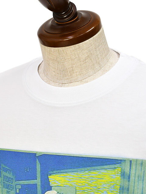 【8/13(木) 20：00〜 SUMMER SALE対象品】KO SAMUI【コ サムイ】半袖クルーネックプリントTシャツ KMTP-S586 LONG ISLAND コットン ホワイト cinqueclassico-10022239 CINQUE CLASSICO サンプル画像3