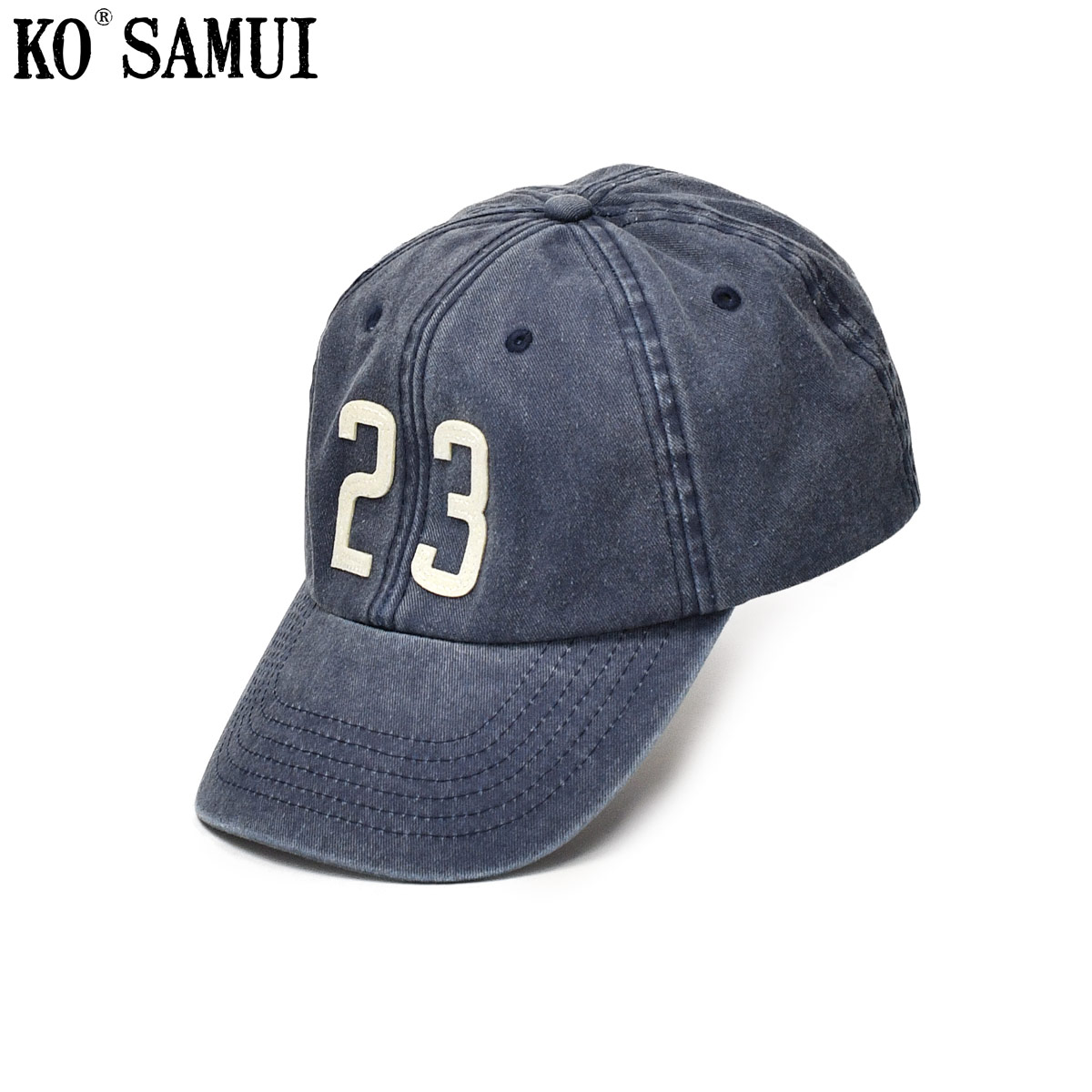 Rakuten - 【6/4(木)20：00〜 最大5,000円オフクーポン】KO SAMUI【コ サムイ】ベースボールキャップ KAWB S710 STWETHR YALEコットン イェールブルー