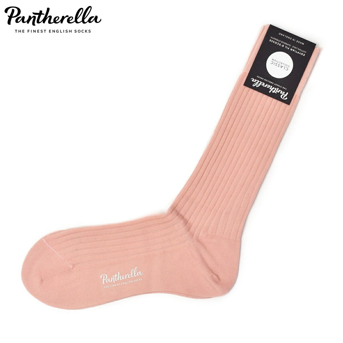 Rakuten - Pantherella【パンセレラ】ソックス 5614 DANVERS コットン ナイロン リブ ピンク