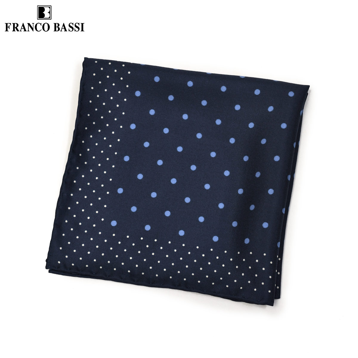 【最大5,000円オフクーポン】FRANCO BASSI【フランコバッシ】チーフ P5472 5 シル...
