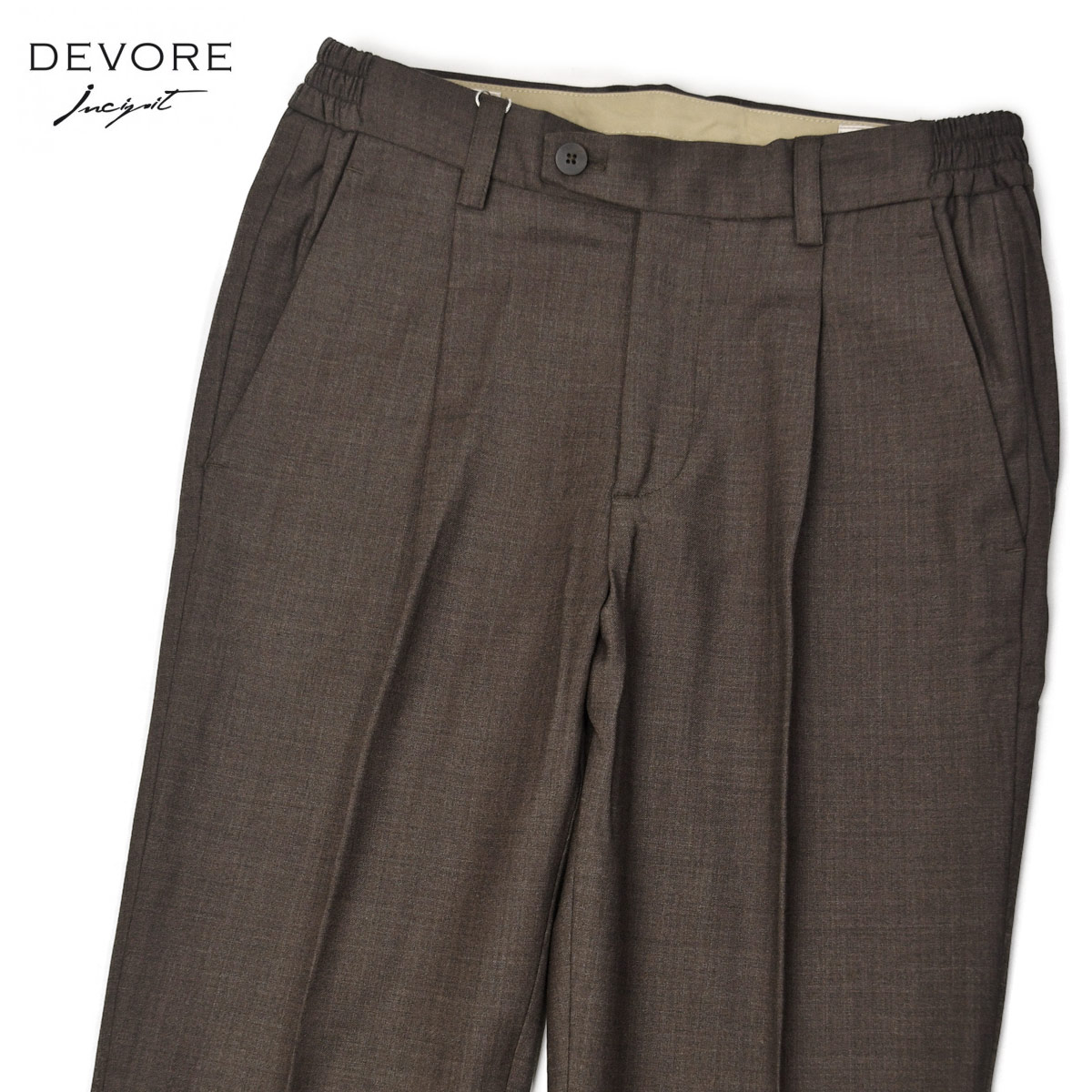 未使用品DEVORE 46 イタリア製 定価¥33,000程 2タック 楽パン 楽天市場】DEVORE デヴォレ（メンズファッション）の通販