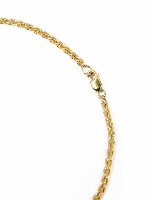 MARAMCS【マラムクス】 アンクレット SIENA CHAIN ANKLET 真鍮 14金張り ゴールド