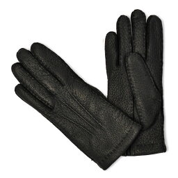 Gantier1892【ガンティエール1892】手袋/グローブ H0003DC PEC BLACK lining カシミヤライニング ブラック ペッカリー