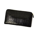 CISEI【チセイ/シセイ】CROCODILE clutch bag BLACK (クロコダイル クラッチバッグ ブラック)