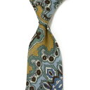 TIEYOURTIE【タイユアタイ】ネクタイ 91113 セッテピエゲ ウール シルク ペイズリー カーキ TIEYOURTIE【タイユアタイ】ネクタイ 91113 セッテピエゲ ウール シルク ペイズリー カーキ
