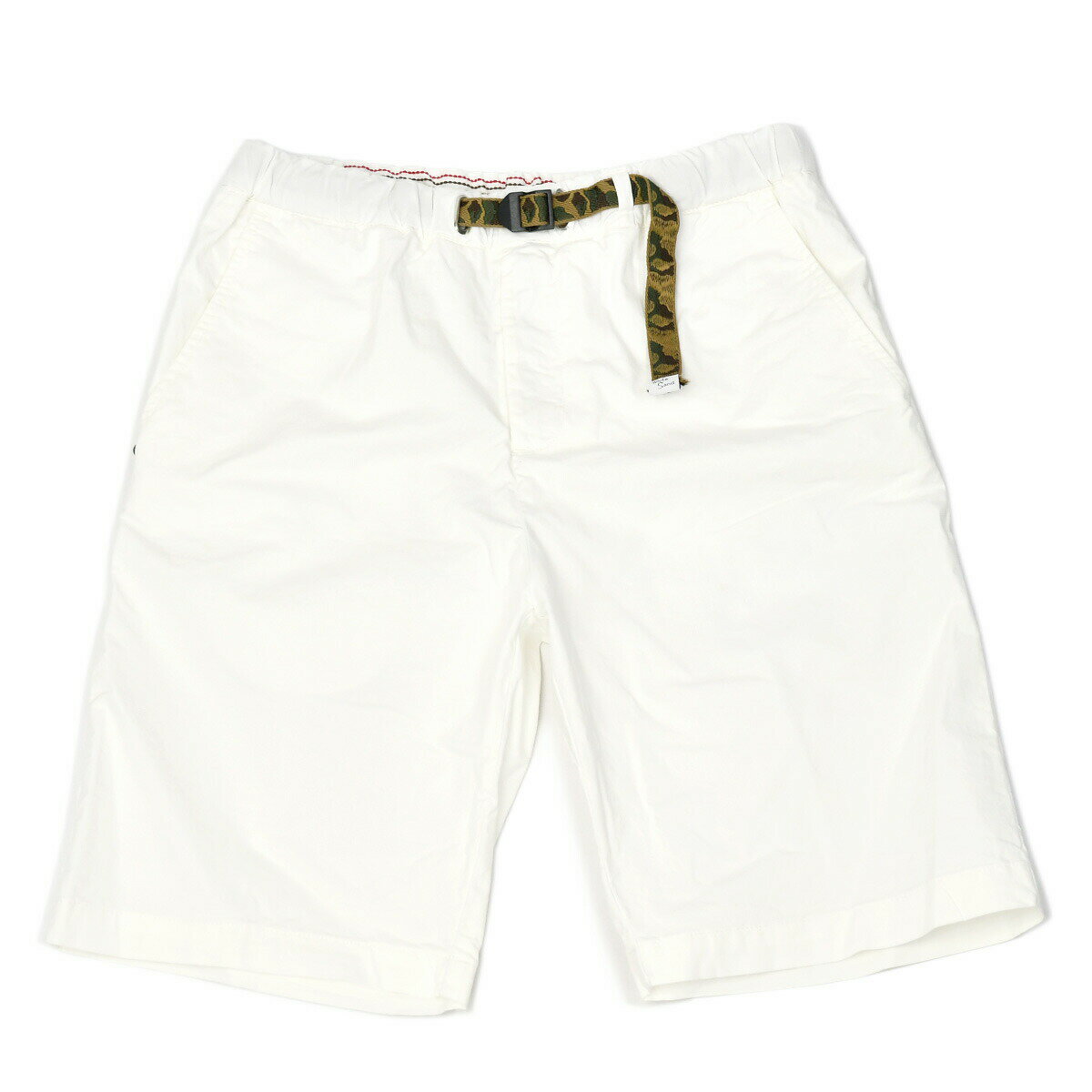 乐天商城 - 【50％OFF】【size52】White Sand【ホワイトサンド】イージーショートパンツ 20SU5183 125 C01 コットン ホワイト