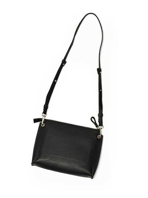 【5/23(土)20：00〜 最大5,000円オフクーポン】Daniel&Bob【ダニエルアンドボブ】ショルダーバッグ OTELLO SHOULDER 24SH U457 99 シュリンクレザー ブラック 2