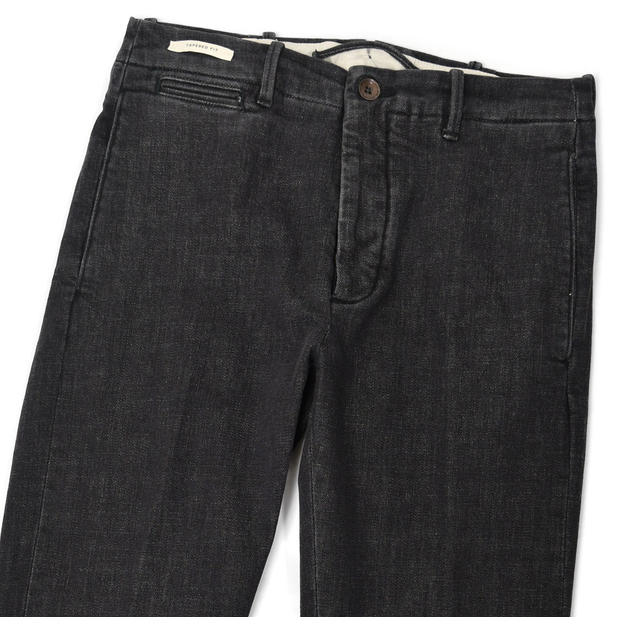 YCHAI【イカイ】デニムスラックス ROBUSTO 2DS0017BJ 999 コットン ポリウレタン ウォッシュ ブラック