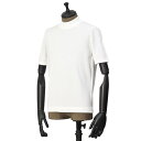 GRAN SASSO【グランサッソ】モックネックニット 58109 18120 001 コットン 12G ホワイト