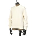 GRAN SASSO【グランサッソ】クルーネックニット 23107 18136 007 コットン 8G オフホワイト