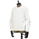 GRAN SASSO【グランサッソ】クルーネックニット 23107 18136 001 コットン 8G ホワイト
