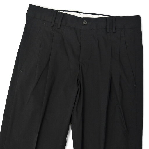PT TORINO【ピーティートリノ】2プリーツパンツ Reworked MICHAEL VD05 0990 コットンストレッチ ブラック PT TORINO【ピーティートリノ】2プリーツパンツ Reworked MICHAEL VD05 0990 コットンストレッチ ブラック