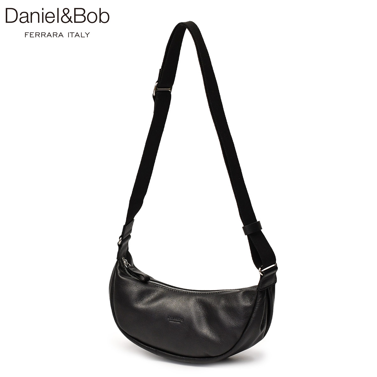 乐天商城 - 【5/9(土)20：00〜 最大5,000円オフクーポン】Daniel&Bob【ダニエルアンドボブ】ミニショルダーバッグ TOMBOLO MOUSSE LIGHT U598 99 スムースレザー ブラック