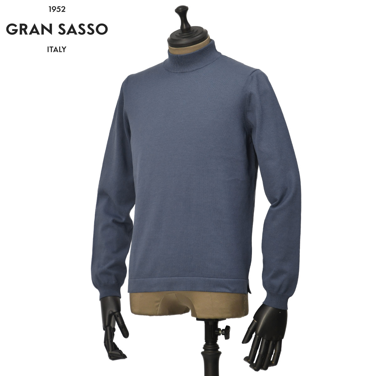 【最大5,000円オフクーポン】GRAN SASSO【グランサッソ】モックネックニット 58108  ...