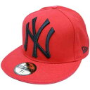 【残り僅か!!インパクトあるエンブレム!!】 New Era Cap BIG ONE New York Yankees RED/BLACKニューエラ キャップ　ビッグワン ニューヨーク・ヤンキーズ レッド/ブラック