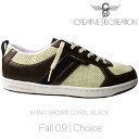 【訳あり】 【SALE】クリエイティブレクリエーション ディココ ロー カーキ/ブラウン/ブラックCreative Recreation CR8 CR39Lo39 DICOCO LO Choic Khaki/Brown/Black