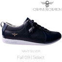 【訳あり】 【SALE】クリエイティブレクリエーション ガロー セレクト ネイビー/シルバーCreative Recreation CR7539 Galow Select Navy/Silver