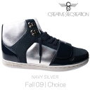 【訳あり】 【SALE】クリエイティブレクリエーション セサリオ チョイス ネイビー/シルバーCreative Recreation CR8 CR439 CESARIO Choice Navy/Silver