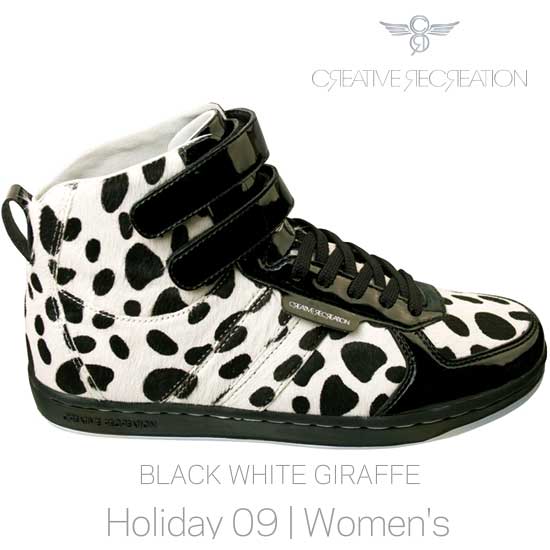 【SALE】クリエイティブレクリエーション ディココ ウィーメンズ ブラック/ホワイト/ジラフCreative Recreation CR8 WCR3949 DICOCO WOMENS Black/White/Giraffe【あす楽対応_近畿】【あす楽対応_中国】【あす楽対応_四国】【あす楽対応_九州】