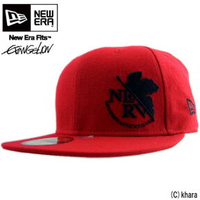 ニューエラ × ヱヴァンゲリヲン キャップ フローレス ネルフ レッド/ブラックNew Era×EVANGEION Cap FLAWLESS NERV Red/Black【あす楽対応_近畿】【あす楽対応_中国】【あす楽対応_四国】【あす楽対応_九州】