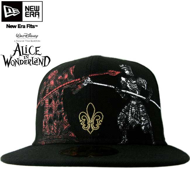 アリス イン ワンダーランド × ニューエラ キャップ マルチロゴ クイーンズ ソルジャー ブラック Alice in Wonderland × New Era Cap Queen's Soldiers 【あす楽対応_近畿】【あす楽対応_中国】【あす楽対応_四国】【あす楽対応_九州】