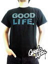 グッドライフ S/S Tシャツ スターグラフィック ブラックGood Life S/S TEE Star Graphic Black