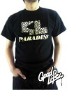 グッドライフ S/S Tシャツ ウェルカム トゥ ザ パラダイス ブラック ブラック/ゴールドGood Life S/S TEE Welcome To The Paradise Black Black/Gold