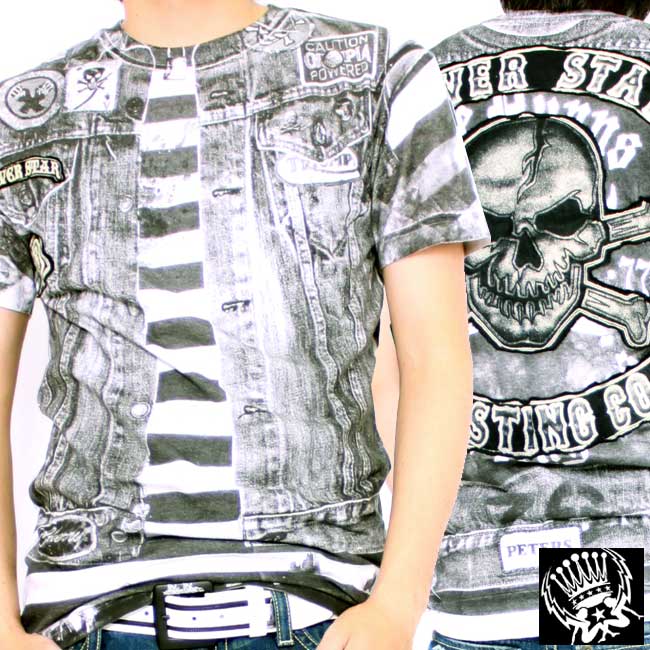 Rakuten - シルバースター SS Tシャツ デュアン ベスト MTE571 ホワイト SILVER STAR SS TEE DUANE VEST MTE571 White