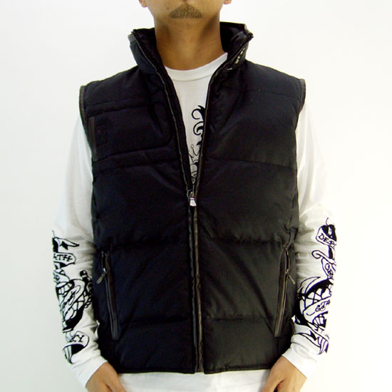 【SALE】ニッケル&ダイム ジレット ネオ ブラックNICKEL&DIME GILET NERO Black