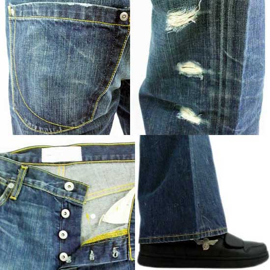 ペーパーデニム＆クロース 2-LTD-22 ドリフター ロウ 5フル ブーツ デニムパンツPAPERDENIM & CLOTH 2-LTD-22 DRIFTER LOW 5 FULL BOOT DENIM PANTS