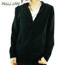 フルライフ フーディー プレイン パーカー ブラックFULL LIFE Hoodie Plain Parka Black