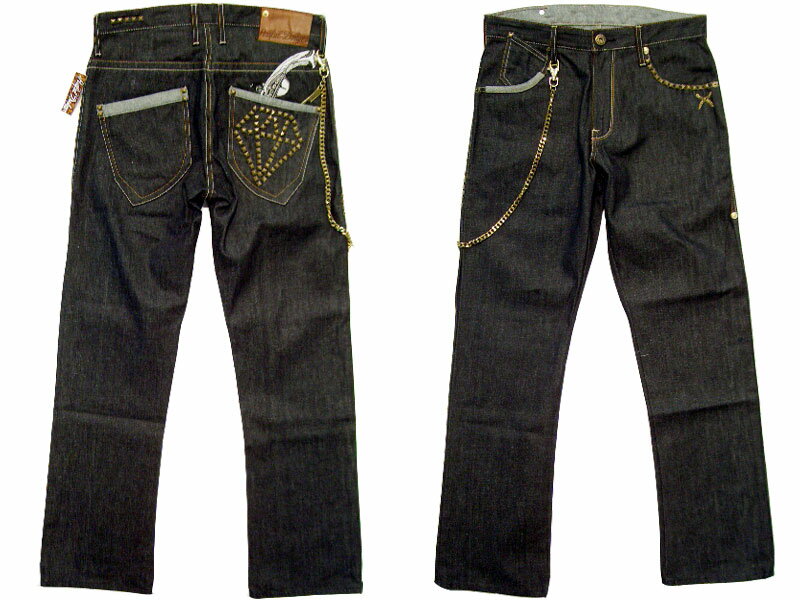 アートフルドジャー AM73-D114 ダイヤモンドスクエアードジーン Rブルー/ブラウン Artful Dodger AM73-D114 DIAMOND SQUAD JEAN R Blue/Brown