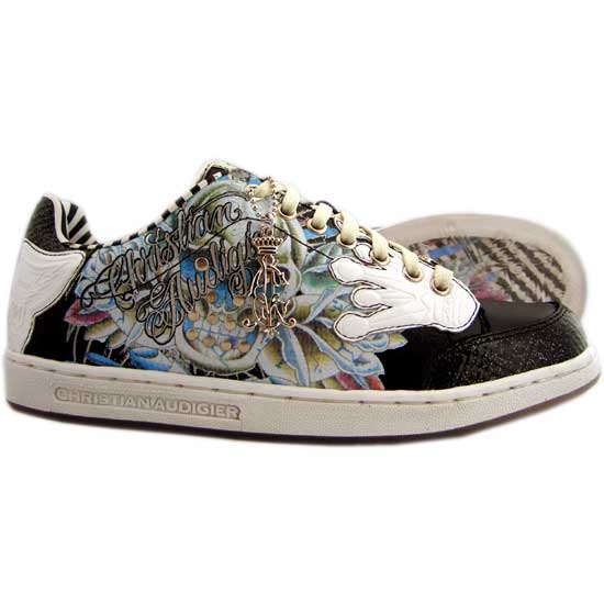 樂天商城 - 【訳あり】 クリスチャンオードジェー シューズ スタクト ブラック/ホワイトChristian Audigier Shoe's STACT Black/White
