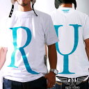 ySALEzb`O S/S TVc RY-F10-52 zCg ^[RCY RICH YUNG S/S T-shirt White Turquoise